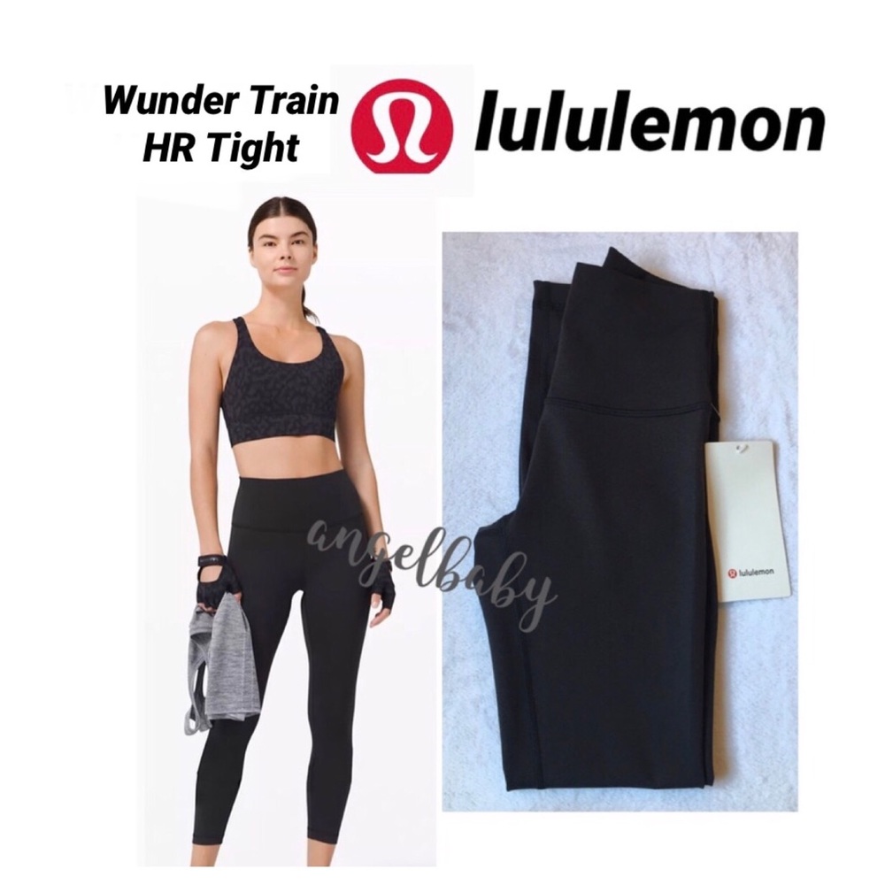Lululemon Wunder Train HR Tight 25” in Solid Black! - Picture 11 of 17